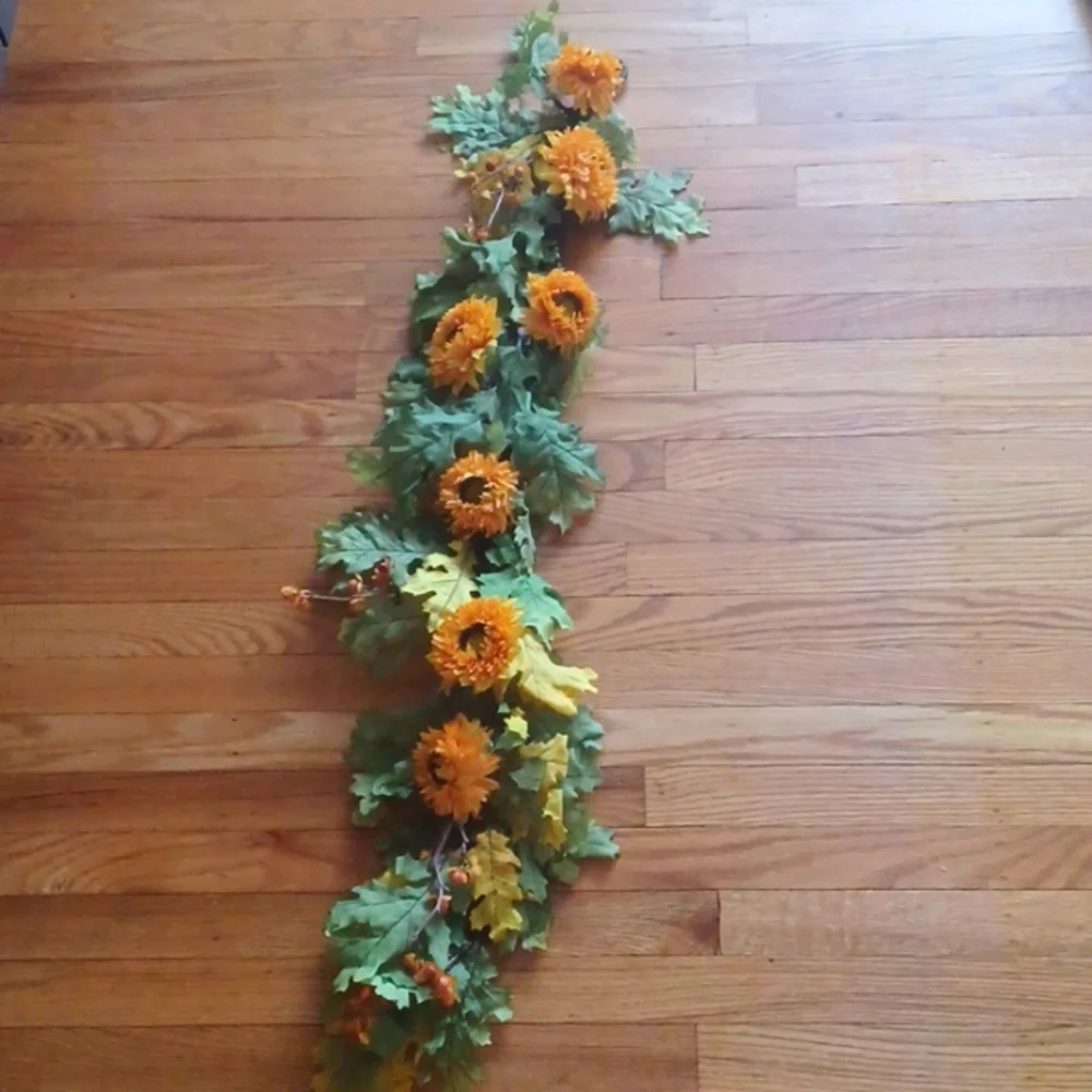 Pottery Barn Sunflower Garland